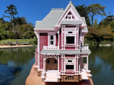Small COLOR Miniature N Scale Charmed Witch Magic Halliwell San Francisco Victorian House