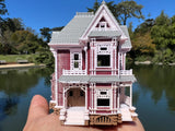 Small COLOR Miniature N Scale Charmed Witch Magic Halliwell San Francisco Victorian House