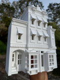 Large O-Scale Victorian Main Street Jewelry Shop Facade Miniature Built 1:48
