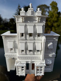 Large O-Scale Victorian Main Street Jewelry Shop Facade Miniature Built 1:48