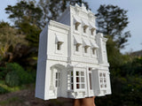 Large O-Scale Victorian Main Street Jewelry Shop Facade Miniature Built 1:48
