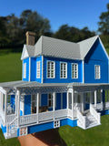 Miniature Lorelai House plus Garage Victorian Mansion Stars Hollow Built Assembled