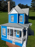 Miniature Lorelai House plus Garage Victorian Mansion Stars Hollow Built Assembled