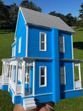 Miniature Lorelai House plus Garage Victorian Mansion Stars Hollow Built Assembled