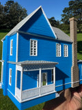 Miniature Lorelai House plus Garage Victorian Mansion Stars Hollow Built Assembled