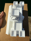 Miniature World Victorian Main Street Station Model for Model Railroads and Displays