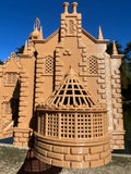 Carpenter Mansion Tudor Gothic Style Haunted House by GoldRushBay HO Scale 1:87