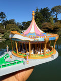 Miniature COLOR King Carousel Fantasy Miniature N-Scale Fantasy Theme Beauty!