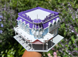Miniature Victorian World Main Street Emporium 3-Shop Assembled by Gold Rush Bay