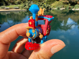 Miniature Casey Circus Locomotive Theme Park Ride Built with Seating Model