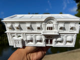Small Miniature N-Scale Victorian #39 Main Street Bank 1:150 Model