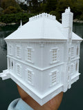 Opening Miniature HO-Scale Miniature “Mayfair Mansion” New Orleans Witch House (1:87 Scale) ASSEMBLED with Hinge