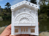 Gold Rush Bay N-Scale Main Street Crystal Arcade House Building Victorian Built 1:160