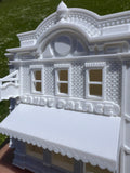 Gold Rush Bay HO-Scale Main Street Candy Palace Store w/Interiors Victorian Built 1:87