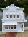 Gold Rush Bay HO-Scale Main Street Clock Shop Building Victorian Built 1:87