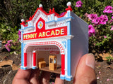Victorian Main Street Penny Arcade Shop House Facade Built for Train Layouts