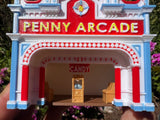 Victorian Main Street Penny Arcade Shop House Facade Built for Train Layouts