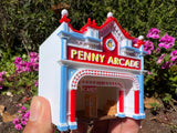 Victorian Main Street Penny Arcade Shop House Facade Built for Train Layouts