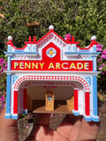 Victorian Main Street Penny Arcade Shop House Facade Built for Train Layouts
