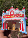 Victorian Main Street Penny Arcade Shop House Facade Built for Train Layouts