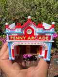 Victorian Main Street Penny Arcade Shop House Facade Built for Train Layouts