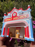 Victorian Main Street Penny Arcade Shop House Facade Built for Train Layouts