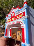 Victorian Main Street Penny Arcade Shop House Facade Built for Train Layouts