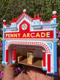 Victorian Main Street Penny Arcade Shop House Facade Built for Train Layouts