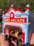 Victorian Main Street Penny Arcade Shop House Facade Built for Train Layouts