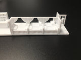 HO Scale Train 50’ Palace Pullman Sleeping Car Interior