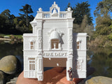 Gold Rush Bay HO-Scale Main Street Firehouse Facade Victorian Built 1:87