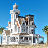 Miniature Practical Magic Victorian Witch Dollhouse Accessory with Optional Hinge Feature