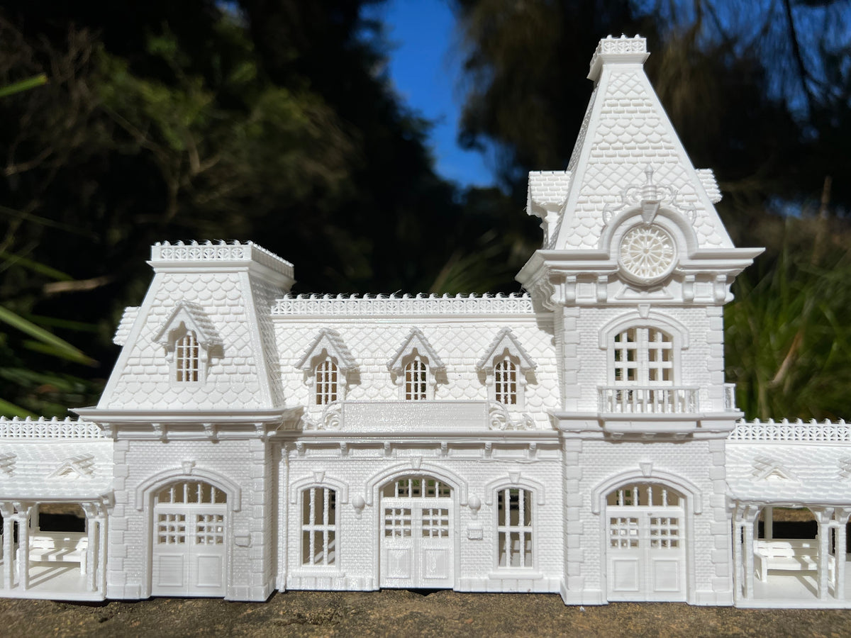 5 X Detailed Model Railway Brick Red Retaining Wall For HO/ OO New - Foto 5