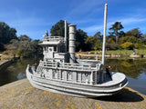 N-Scale Ship “Victoria” Miniature Railroad Tugboat Assembled Built