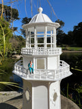 HO Scale Miniature Victorian Lighthouse Tower 1:87 White