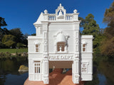 Gold Rush Bay HO-Scale Main Street Firehouse Facade Victorian Built 1:87