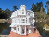 Gold Rush Bay N-Scale Main Street Blue Ribbon Bakery Victorian Built 1:160
