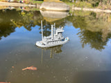 N-Scale Ship “Victoria” Miniature Railroad Tugboat Assembled Built
