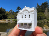 Gold Rush Bay N-Scale Main Street Candy Palace Store w/Interiors Victorian Built 1:160