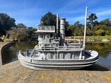 N-Scale Ship “Victoria” Miniature Railroad Tugboat Assembled Built