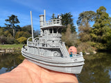 N-Scale Ship “Victoria” Miniature Railroad Tugboat Assembled Built