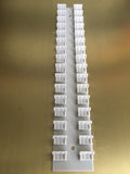 HO Scale Gray Passenger Train Car Interior MDC Roundhouse 50” Coach