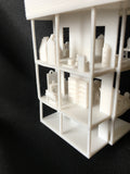 Miniature San Francisco Painted Lady #1 Victorian White House HO Scale Assembled INCLUDING INTERIORS!