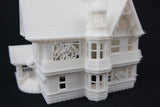 Gold Rush Bay N-Scale Victorian Miniature #16 Sir George Mansion 1:160 Including Interiors