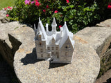 Gold Rush Bay Miniature "Crystal Manor" French Mansion 1:87 (HO Scale) House Assembled & Built
