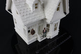 LARGE Carl's Victorian House O-Scale 1:48 Shell Including Interiors White by Gold Rush Bay 9 inches tall