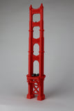 Golden Gate Bridge North Tower Red N-Scale 1:160
