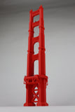 Golden Gate Bridge North Tower Red N-Scale 1:160