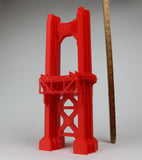 Miniature Scale Model San Francisco Golden Gate Bridge (HO-Scale figures not included)