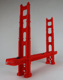 N-Scale Miniature San Francisco Golden Gate Bridge Model (N-Scale figures not included)